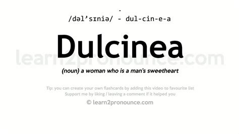 dulciinea|dulcinea definition.